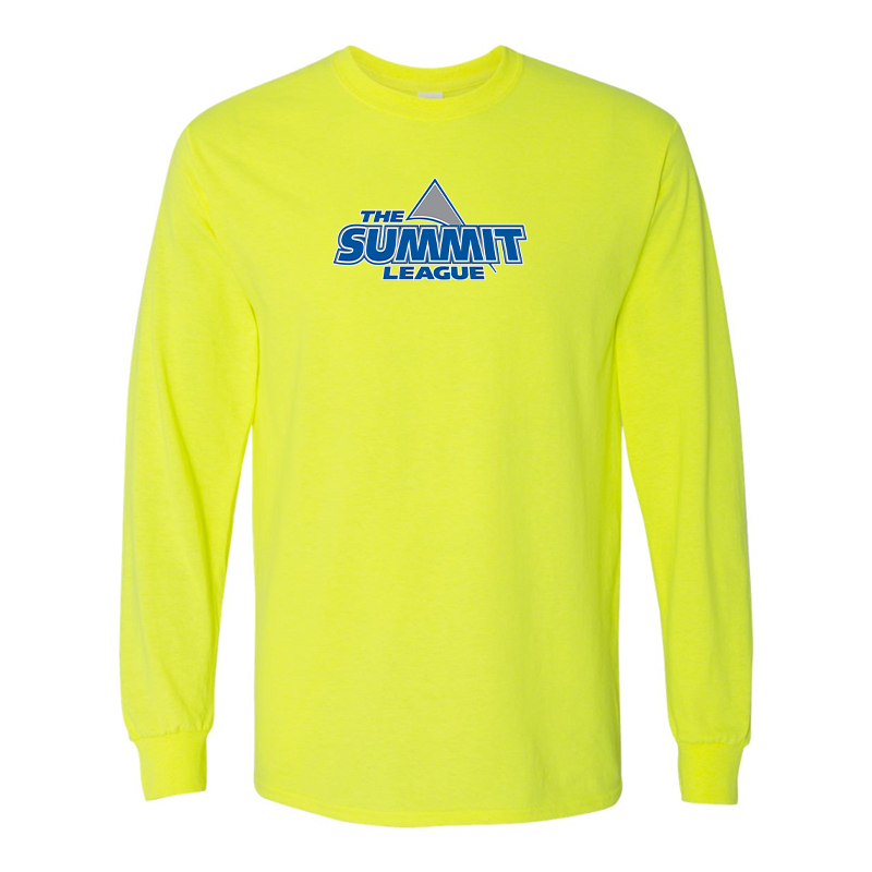Men's The Summit League Gildan Heavy Cotton Long Sleeve T-Shirt