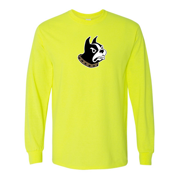 Men's  Wofford Terriers Gildan Heavy Cotton Long Sleeve T-Shirt