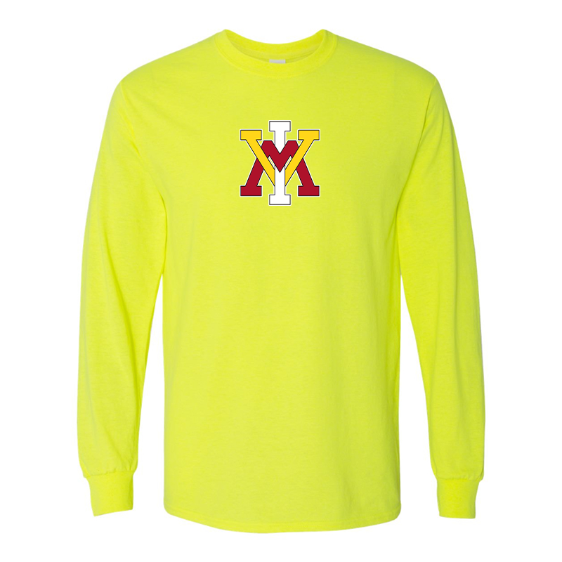 Men's VMI Keydets Gildan Heavy Cotton Long Sleeve T-Shirt