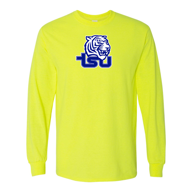 Men's Tennessee State Tigers Gildan Heavy Cotton Long Sleeve T-Shirt