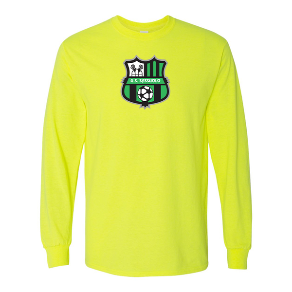 Men's U.S. Sassuolo Soccer Gildan Heavy Cotton Long Sleeve T-Shirt