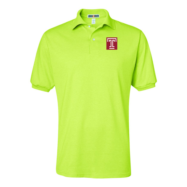 Men's Temple Owls JERZEES  SpotShield polo