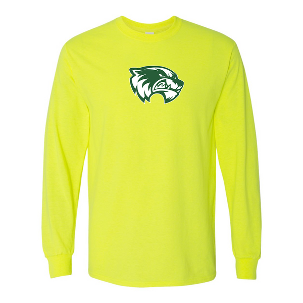 Men's  Utah Valley Wolverines Gildan Heavy Cotton Long Sleeve T-Shirt
