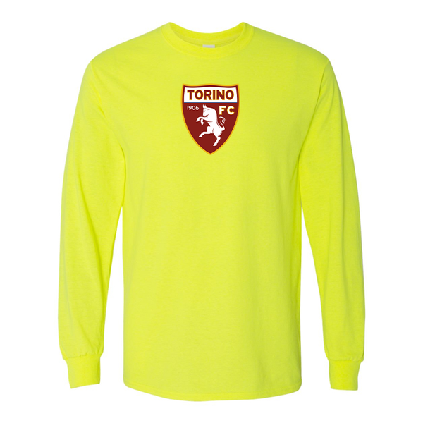 Men's Torino Soccer Gildan Heavy Cotton Long Sleeve T-Shirt