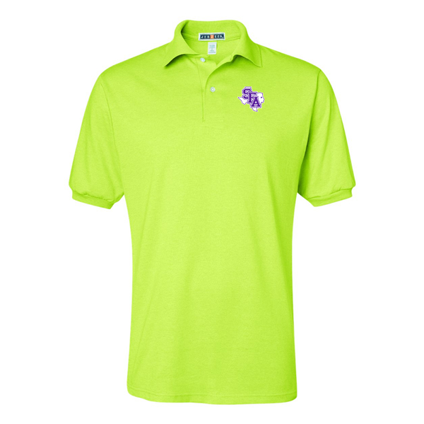 Men's Stephen F. Austin Lumberjacks  JERZEES  SpotShield polo