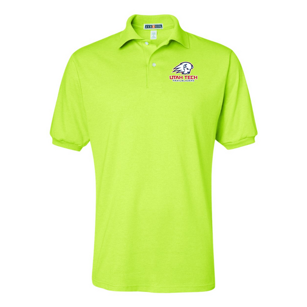 Men's Utah Tech Trailblazers JERZEES  SpotShield polo