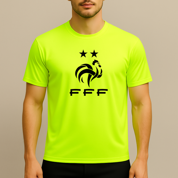 Men's France Soccer Polyester T-Shirt