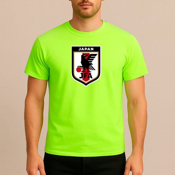 Men's Japan National Soccer Team Cotton T-Shirt