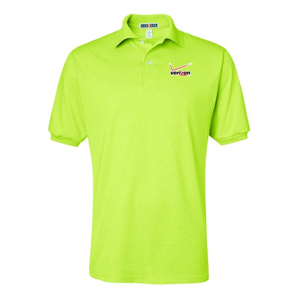 Men's Verizon Wireless JERZEES  SpotShield polo