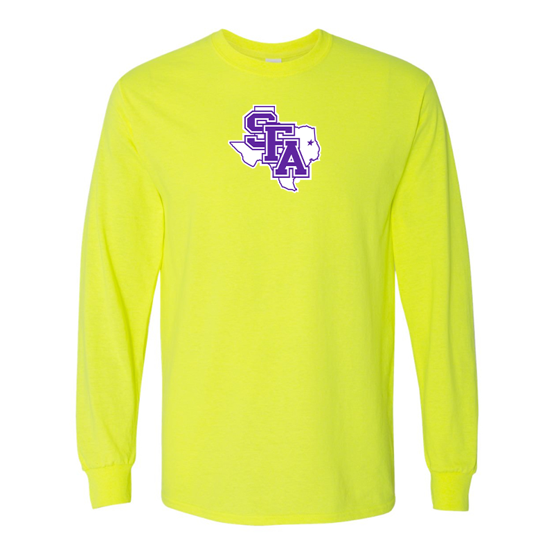 Men's Stephen F. Austin Lumberjacks  Gildan Heavy Cotton Long Sleeve T-Shirt