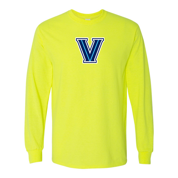 Men's Villanova Wildcats Gildan Heavy Cotton Long Sleeve T-Shirt