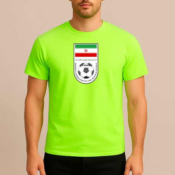 Men's Iran National Soccer Team Cotton T-Shirt