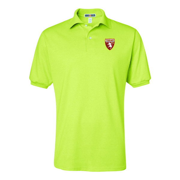 Men's Torino Soccer JERZEES  SpotShield polo