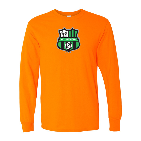 Men's U.S. Sassuolo Soccer Gildan Heavy Cotton Long Sleeve T-Shirt