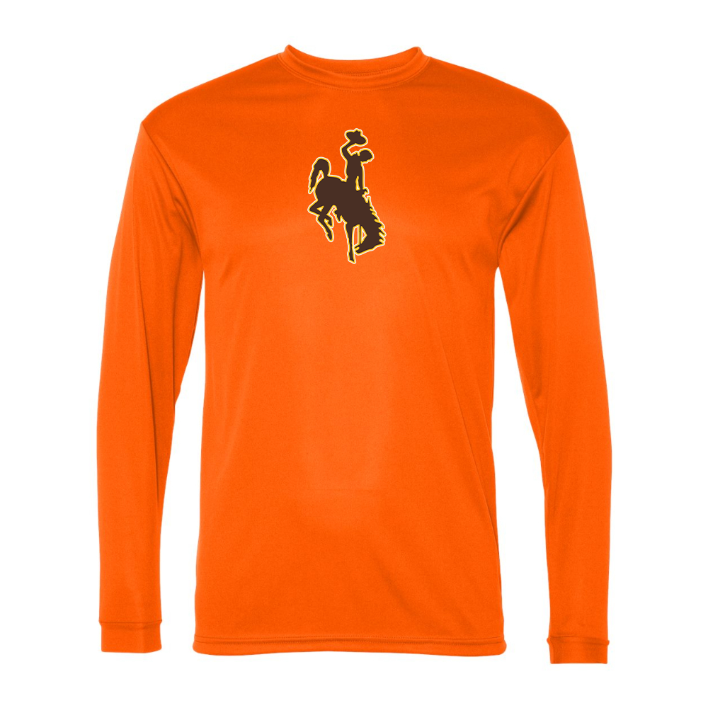 Men's  Wyoming CowboysPerformance Long Sleeve T-Shirt