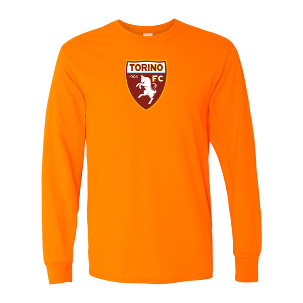 Men's Torino Soccer Gildan Heavy Cotton Long Sleeve T-Shirt