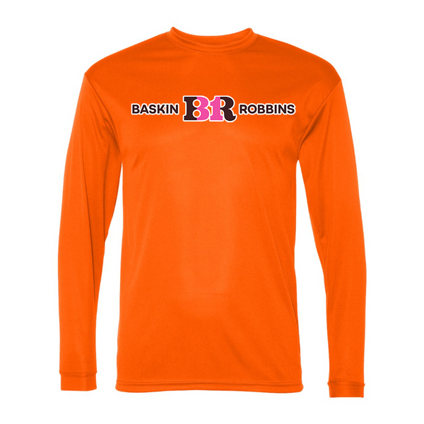 Men's Baskin-Rоbbins Polyester Long Sleeve T-Shirt