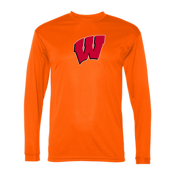 Men's  Wisconsin Badgers Performance Long Sleeve T-Shirt