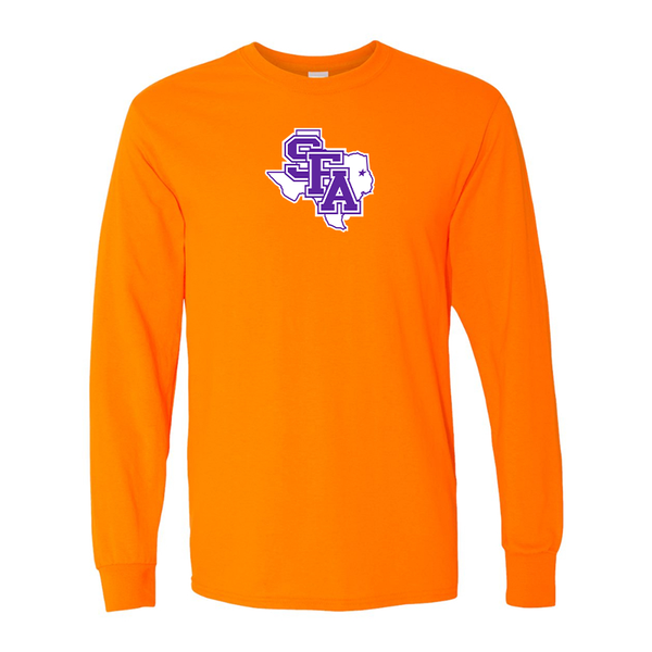 Men's Stephen F. Austin Lumberjacks  Gildan Heavy Cotton Long Sleeve T-Shirt