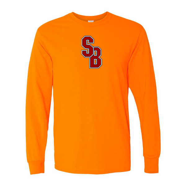 Men's Stony Brook Seawolves Gildan Heavy Cotton Long Sleeve T-Shirt