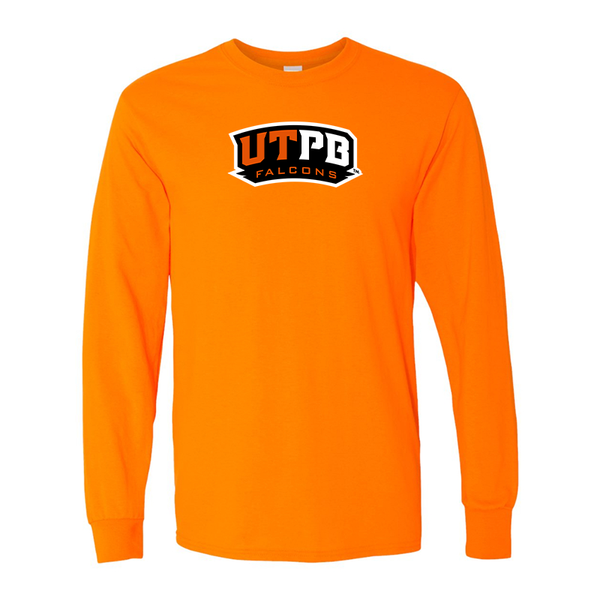 Men's  UTPB Falcons Gildan Heavy Cotton Long Sleeve T-Shirt