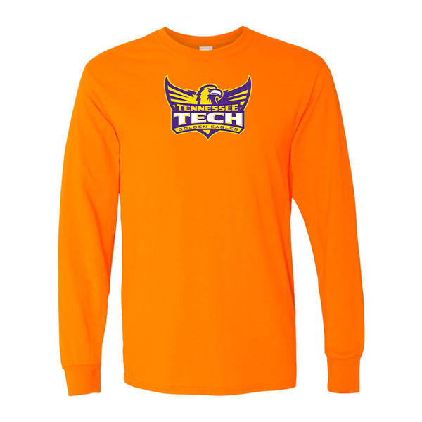 Men's Tennessee Tech Golden Eagles Gildan Heavy Cotton Long Sleeve T-Shirt