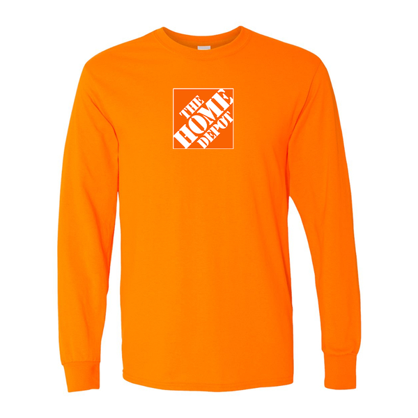 Men's The Home Depot Gildan Heavy Cotton Long Sleeve T-Shirt