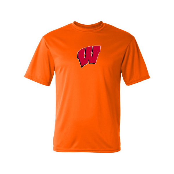 Men's  Wisconsin Badgers Polyester T-Shirt