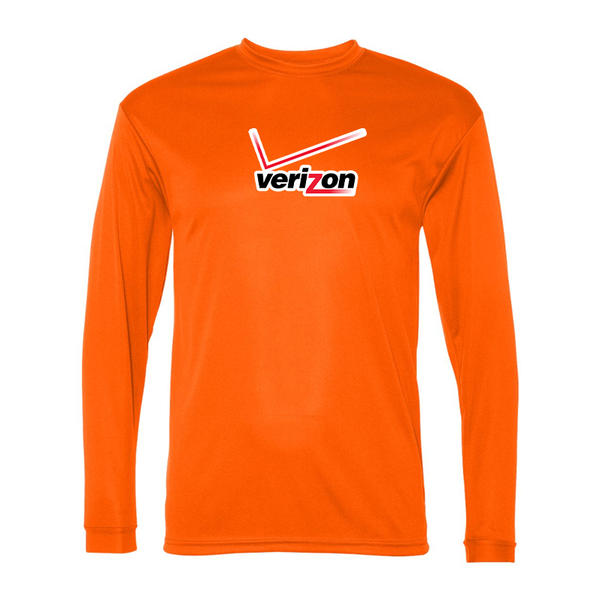 Men's  Verizon Wireless Performance Long Sleeve T-Shirt