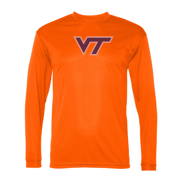 Men's Virginia Tech Hokies Performance Long Sleeve T-Shirt