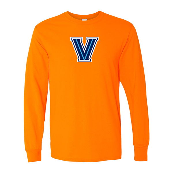 Men's Villanova Wildcats Gildan Heavy Cotton Long Sleeve T-Shirt