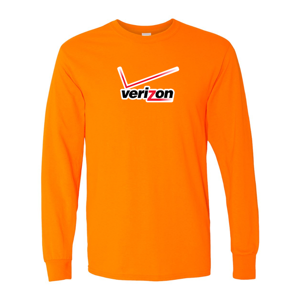 Men's Verizon Wireless Gildan Heavy Cotton Long Sleeve T-Shirt