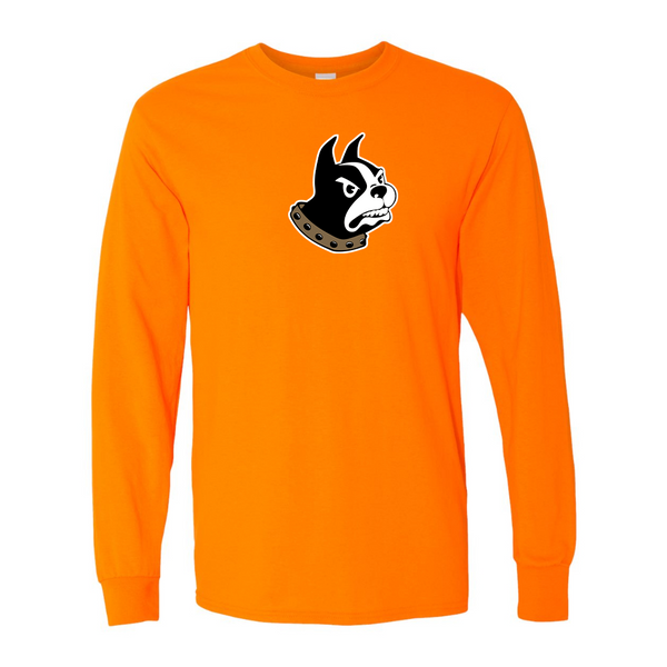 Men's  Wofford Terriers Gildan Heavy Cotton Long Sleeve T-Shirt