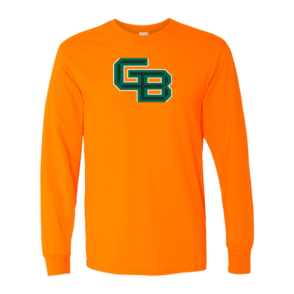 Men's Wisconsin Green Bay Phoenix Gildan Heavy Cotton Long Sleeve T-Shirt