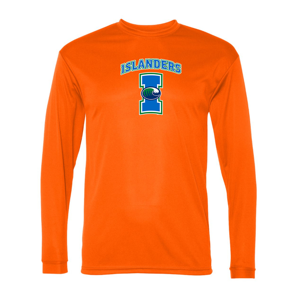 Men's Texas AM CC Islanders  Polyester Long Sleeve T-Shirt