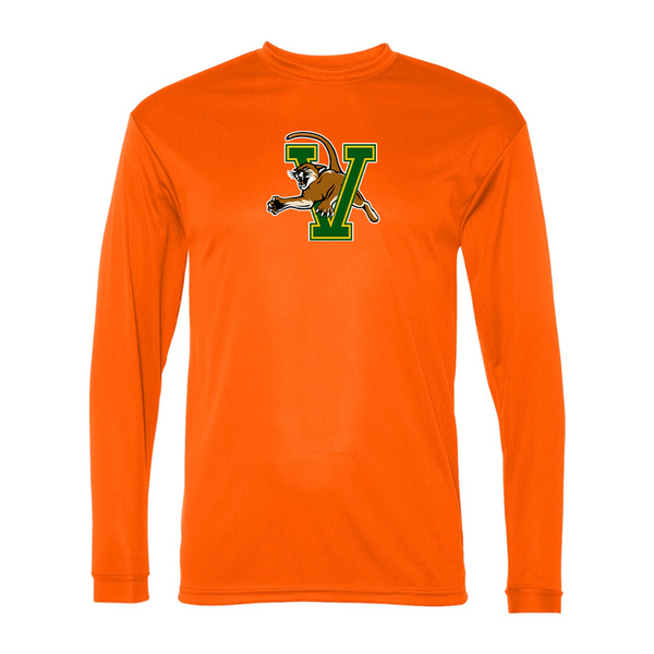 Men's Vermont Catamounts  Performance Long Sleeve T-Shirt