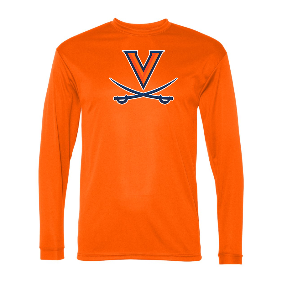 Men's  Virginia Cavaliers  Performance Long Sleeve T-Shirt