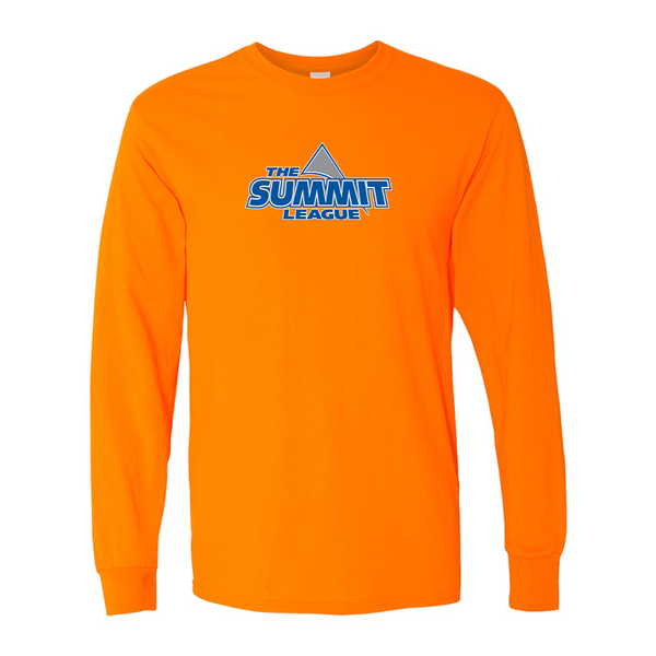 Men's The Summit League Gildan Heavy Cotton Long Sleeve T-Shirt
