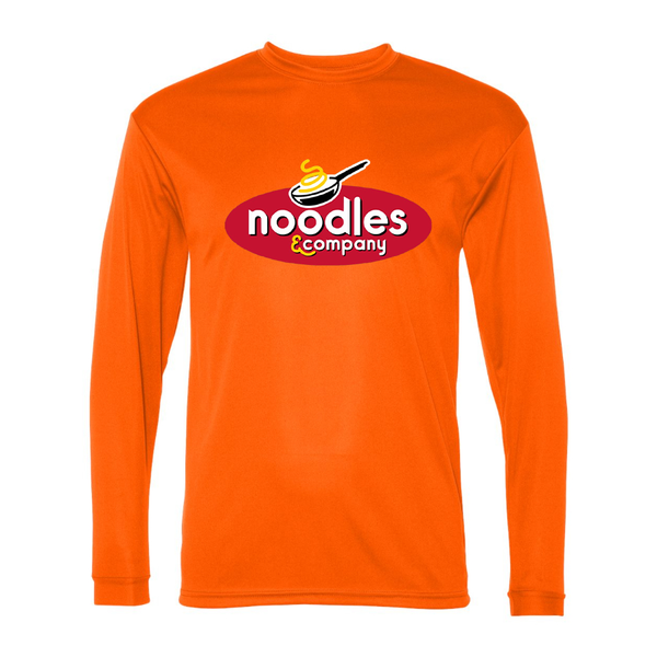Men's Noodles & Company Polyester Long Sleeve T-Shirt
