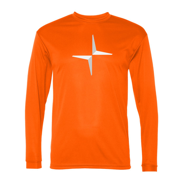 Men's Polestar Eletric Car Polyester Long Sleeve T-Shirt