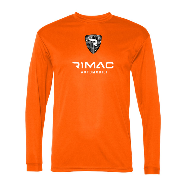 Men's Rimac Automobili Polyester Long Sleeve T-Shirt