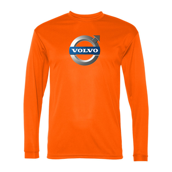 Men's Volvo car Polyester Long Sleeve T-Shirt