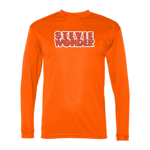 Men's  Stevie-Wonder Performance Long Sleeve T-Shirt