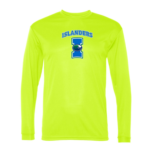 Men's Texas AM CC Islanders  Polyester Long Sleeve T-Shirt
