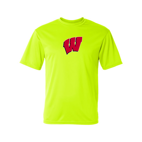 Men's  Wisconsin Badgers Polyester T-Shirt