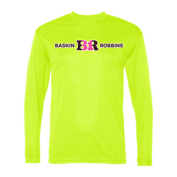 Men's Baskin-Rоbbins Polyester Long Sleeve T-Shirt