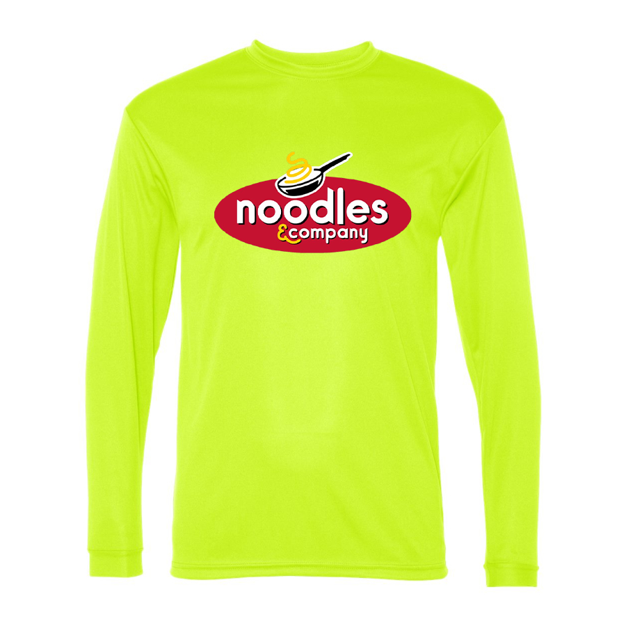 Men's Noodles & Company Polyester Long Sleeve T-Shirt