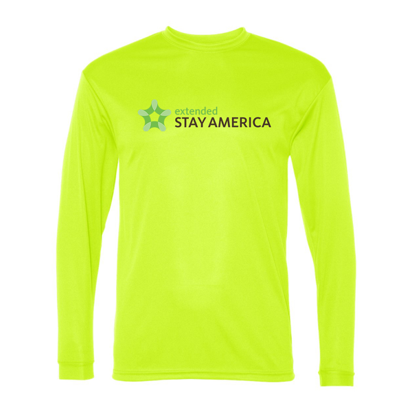 Men's  Extended Stay America  Polyester Long Sleeve T-Shirt