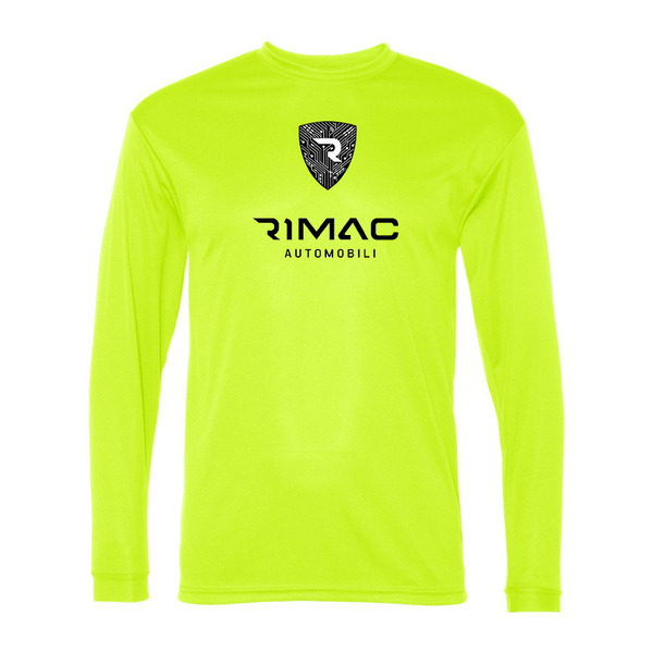 Men's Rimac Automobili Polyester Long Sleeve T-Shirt