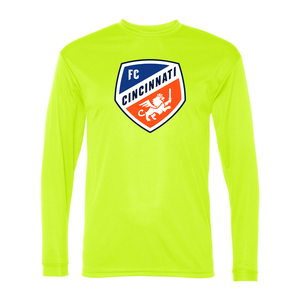 Men's  FC Cincinnati Polyester Long Sleeve T-Shirt